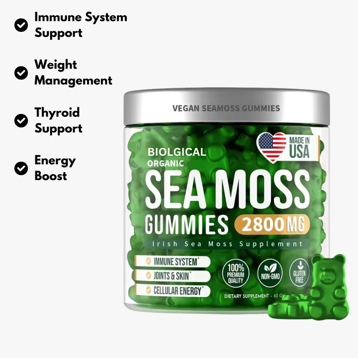 BIOLGICAL® SEA MOSS GUMMIES - POWERFUL SUPERFOOD