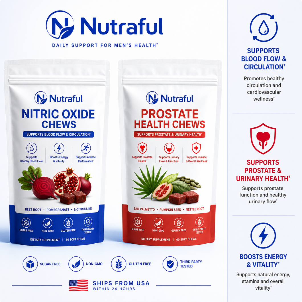 Nutraful Nitric Oxide & Prostate Health Chews