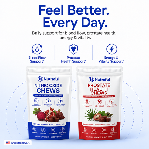 Nutraful Nitric Oxide & Prostate Health Chews