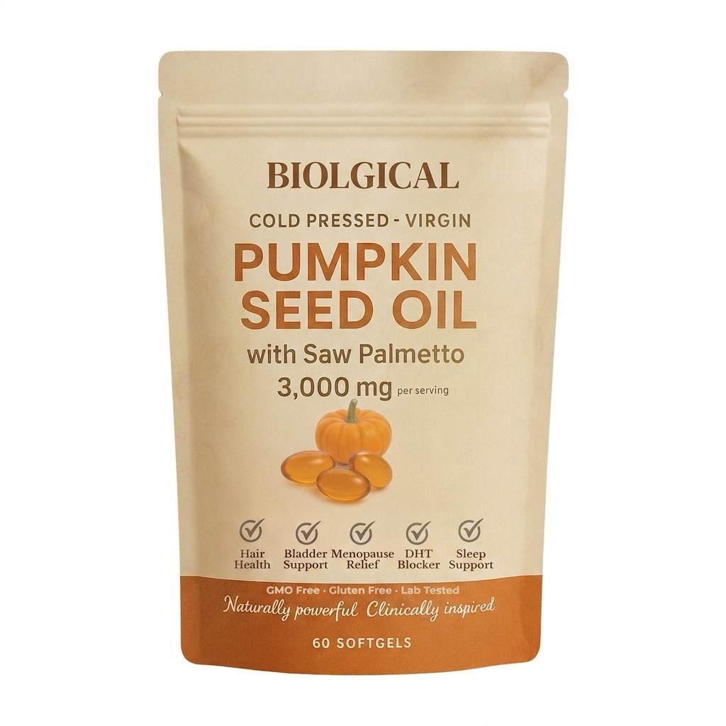 Biolgical — Pumpkin Seed Oil Softgels