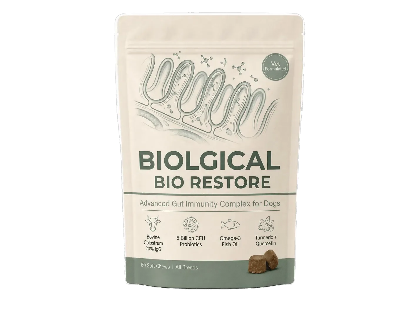 Biolgical Bio Restore soft chews for dogs